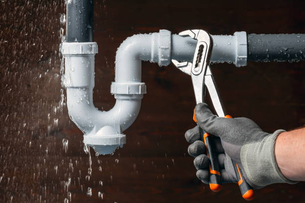 Professional Gas Line Repair technician working in Yoder, CO